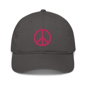 Organic Hat Charcoal/Flamingo