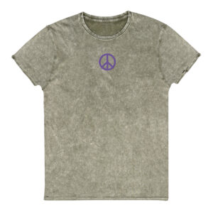 Denim T-Shirt Green/Purple