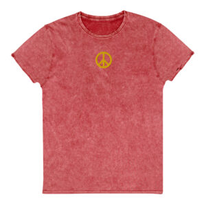 Denim T-Shirt Red/Gold
