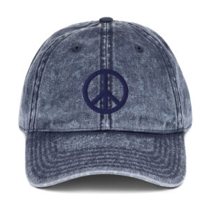 Vintage Cotton Twill Cap Blue/Blue