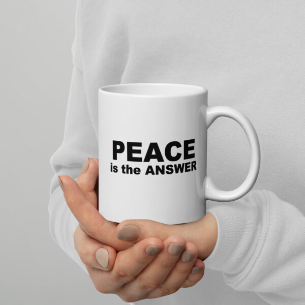 White glossy mug - Image 6