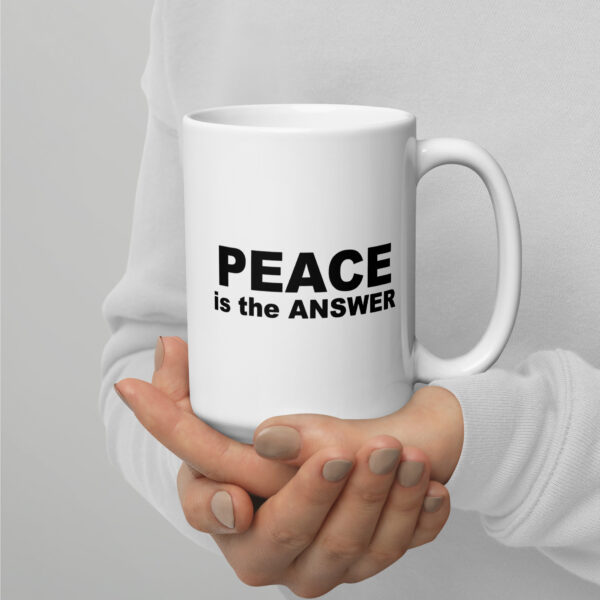 White glossy mug - Image 8