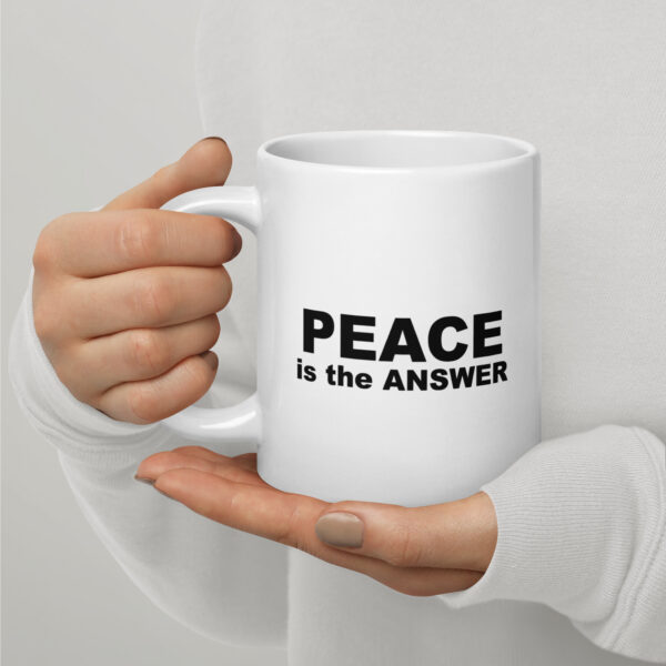 White glossy mug - Image 9