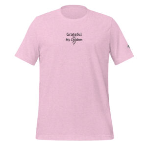 Embroidered Grateful for My Children T-Shirt