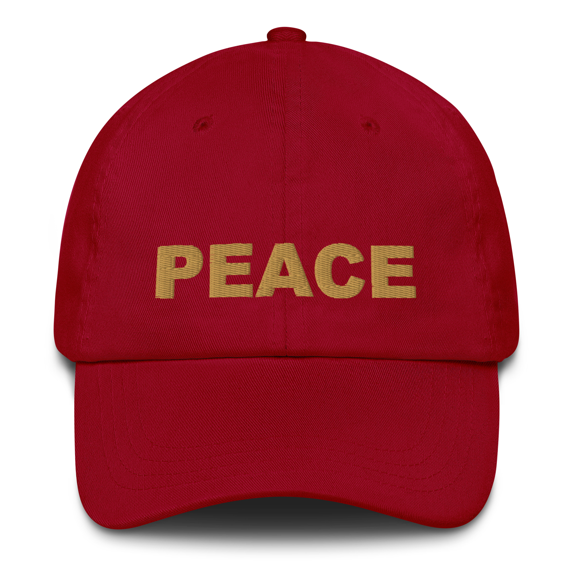 Classic Hat Embroidered Desert Gold
