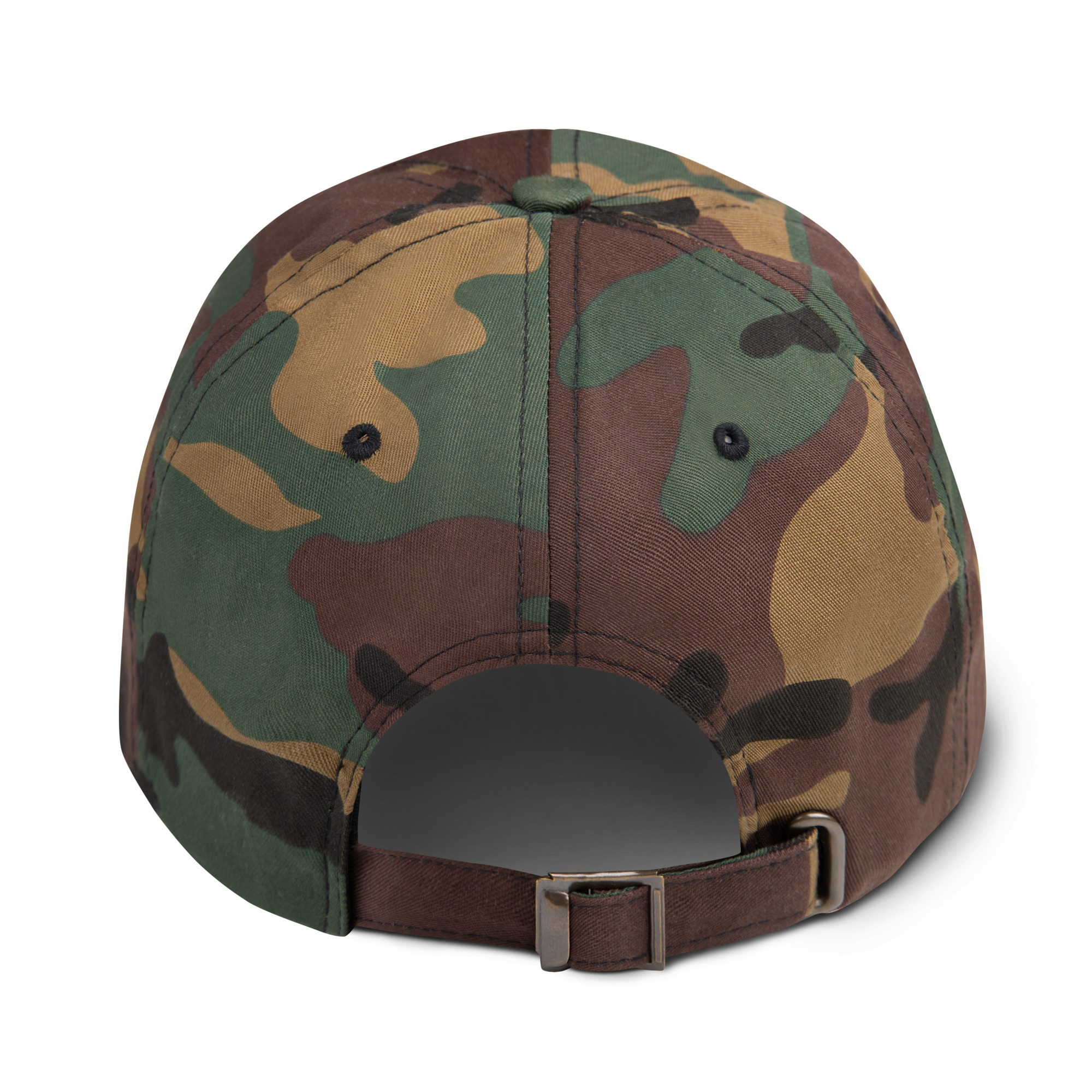 Iconic Camo Hat Embroidered Green - Image 6