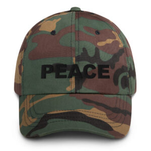Iconic Camo Hat Embroidered Black