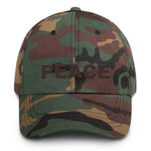 Iconic Camo Hat Embroidered Brown