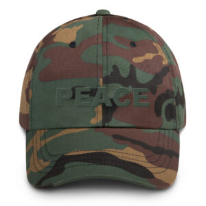 Iconic Camo Hat Embroidered Green