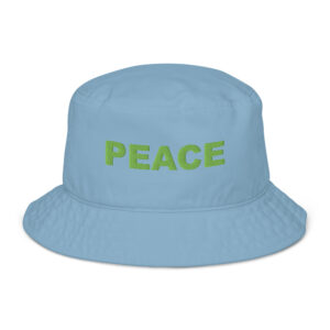 Organic Bucket Hat Embroidered Kiwi